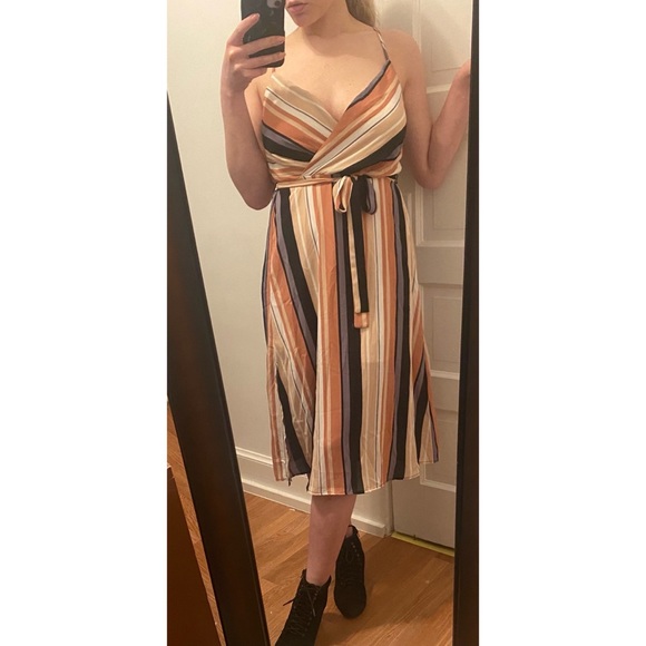 Row A Striped Dress Sz S - Picture 6 of 8